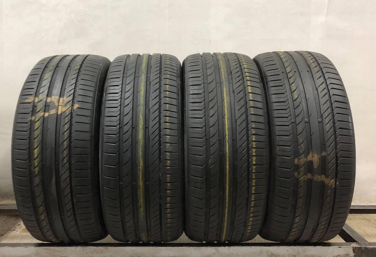 Резина Continental ContiSportContact 5 245 35 21 БУ Шины 245 35 Летние купить онлайн со скидкой 10% за 19150 руб.  Скидка, распродажа. Купить онлайн недорого. Уценка