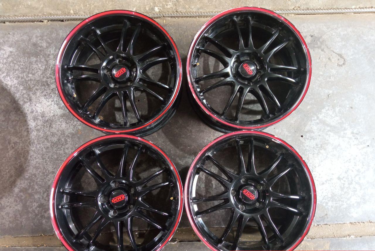 Колесные диски Dotz 8xR18/5×112 70.1 Черный с красным ободом. Цена 11400 руб, вместо 12654 руб. Скидка 10%, распродажа. Купить онлайн недорого. Уценка