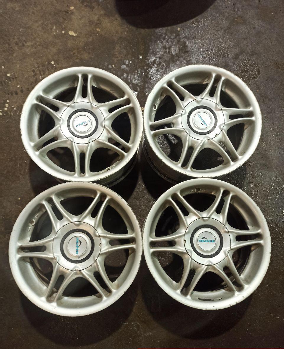 Резина Колесные диски Shaper 7xR15/5×120 74.1 Серебристый купить онлайн со скидкой 10% за 2150 руб.  Скидка, распродажа. Купить онлайн недорого. Уценка