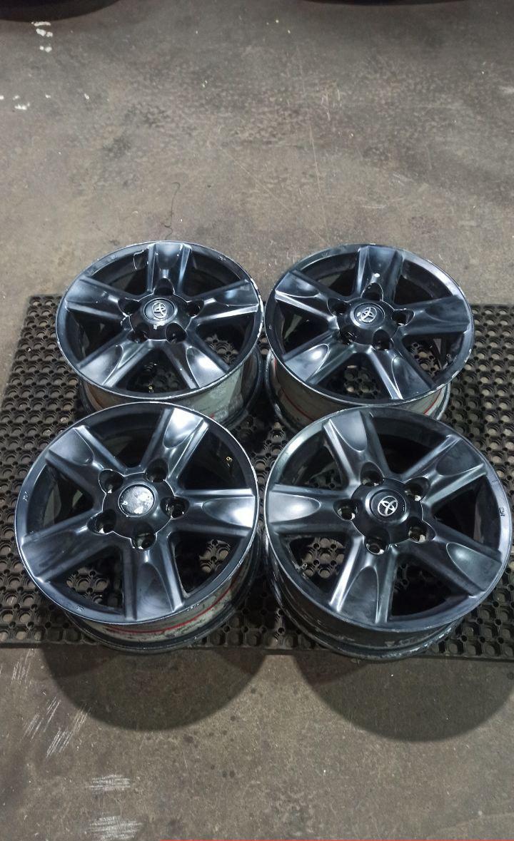 Колесные диски Toyota 8xR18/5×150 110.1 Черный. Цена 8450 руб, вместо 9380 руб. Скидка 10%, распродажа. Купить онлайн недорого. Уценка