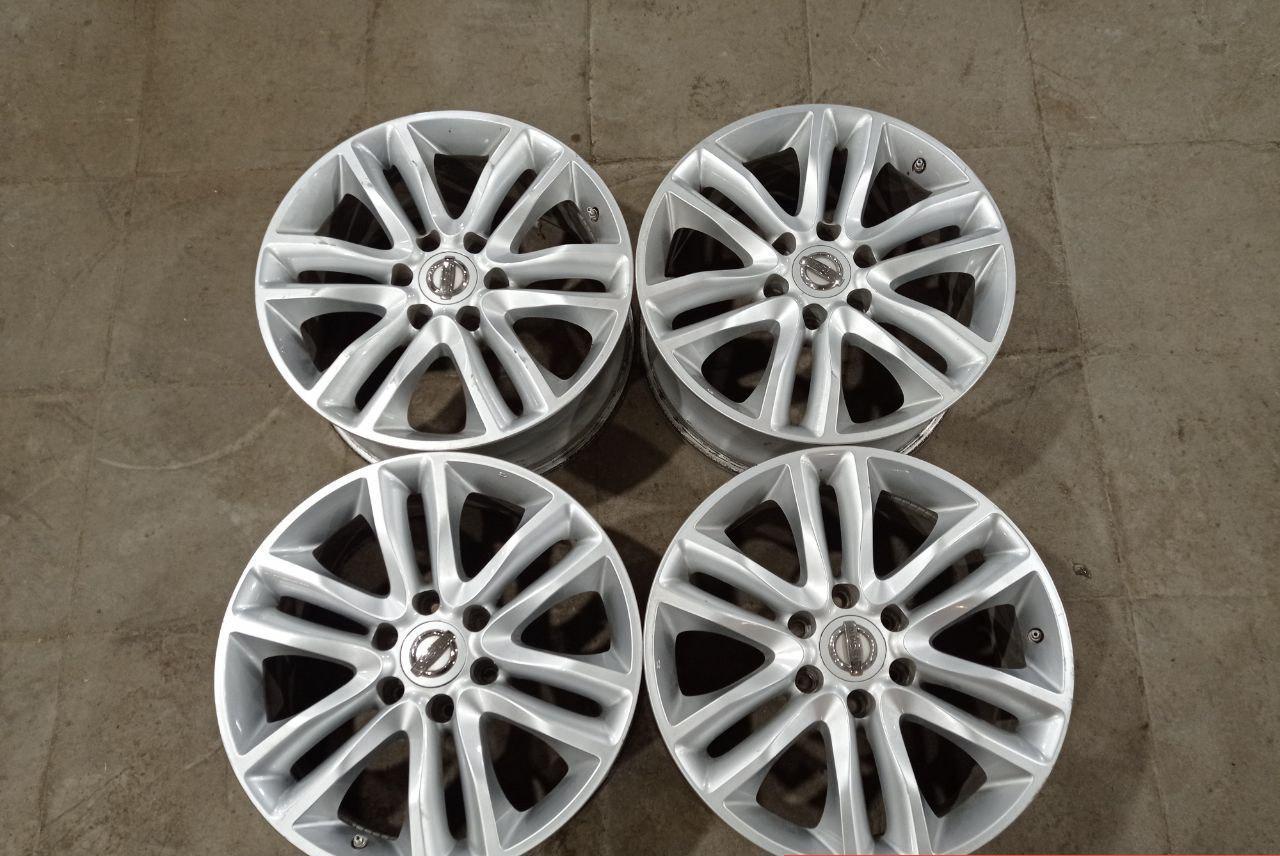 Колесные диски Nissan 8xR20/6×139.7 78.1 Серебристый. Цена 29050 руб, вместо 32246 руб. Скидка 10%, распродажа. Купить онлайн недорого. Уценка