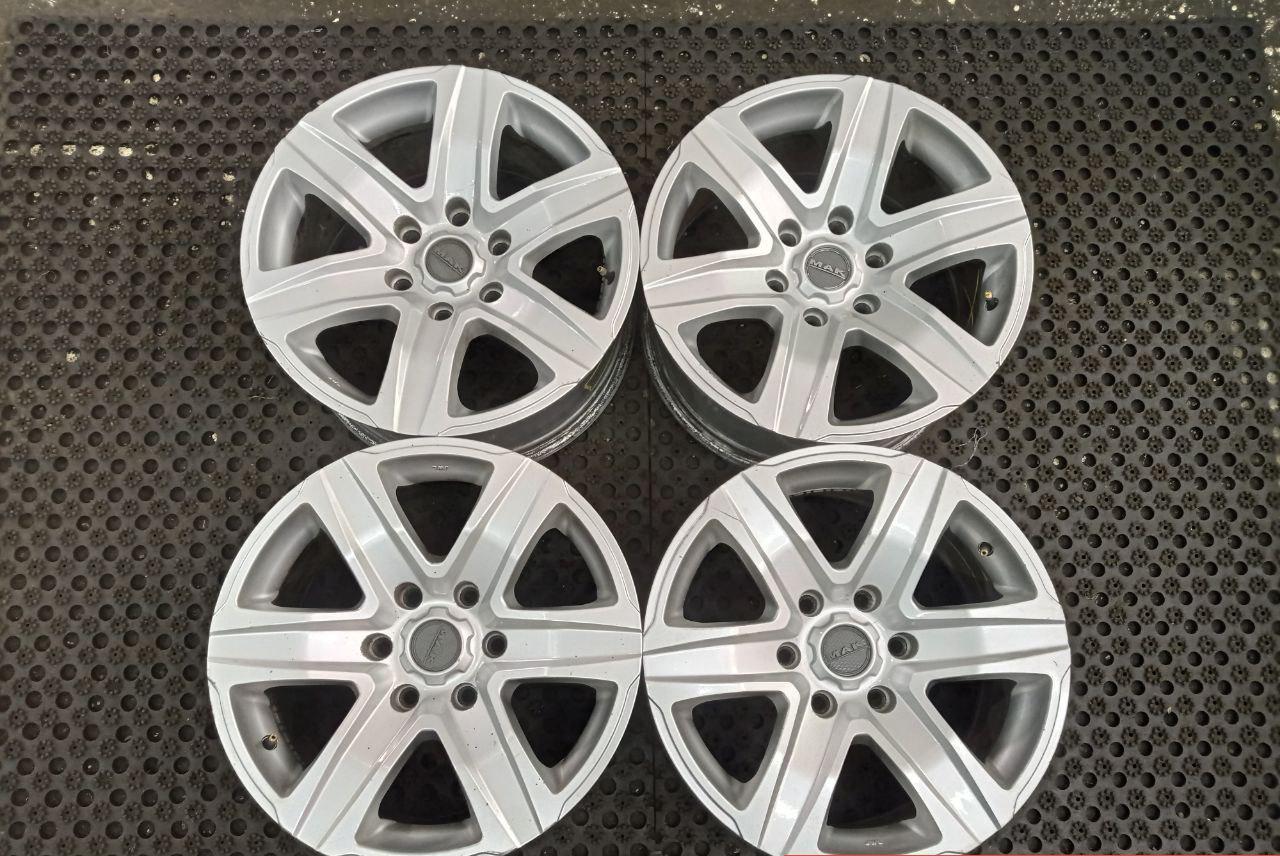 Колесные диски MAK 8.5xR18/6×139.7 106.1 Серебристый. Цена 21100 руб, вместо 23421 руб. Скидка 10%, распродажа. Купить онлайн недорого. Уценка