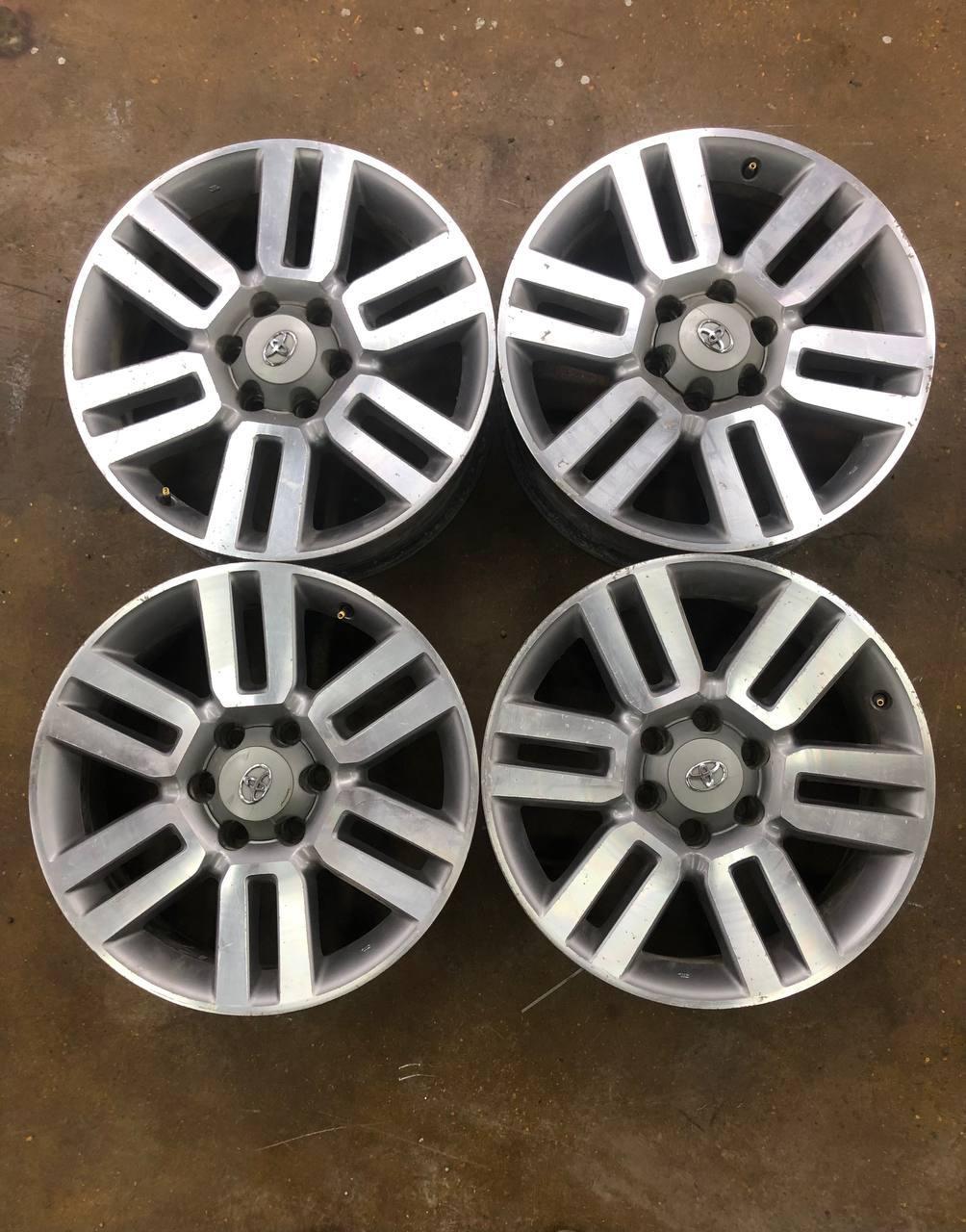 Колесные диски Toyota 7xR20/6×139.7 106.1 Серебристый с полированной лицевой поверхностью. Цена 26400 руб, вместо 29304 руб. Скидка 10%, распродажа. Купить онлайн недорого. Уценка
