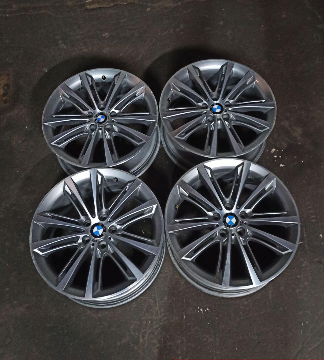Резина Колесные диски BMW 8.5xR20/5×120 72.6 Антрацитовый с полированной лицевой поверхностью купить онлайн со скидкой 10% за 31700 руб.  Скидка, распродажа. Купить онлайн недорого. Уценка