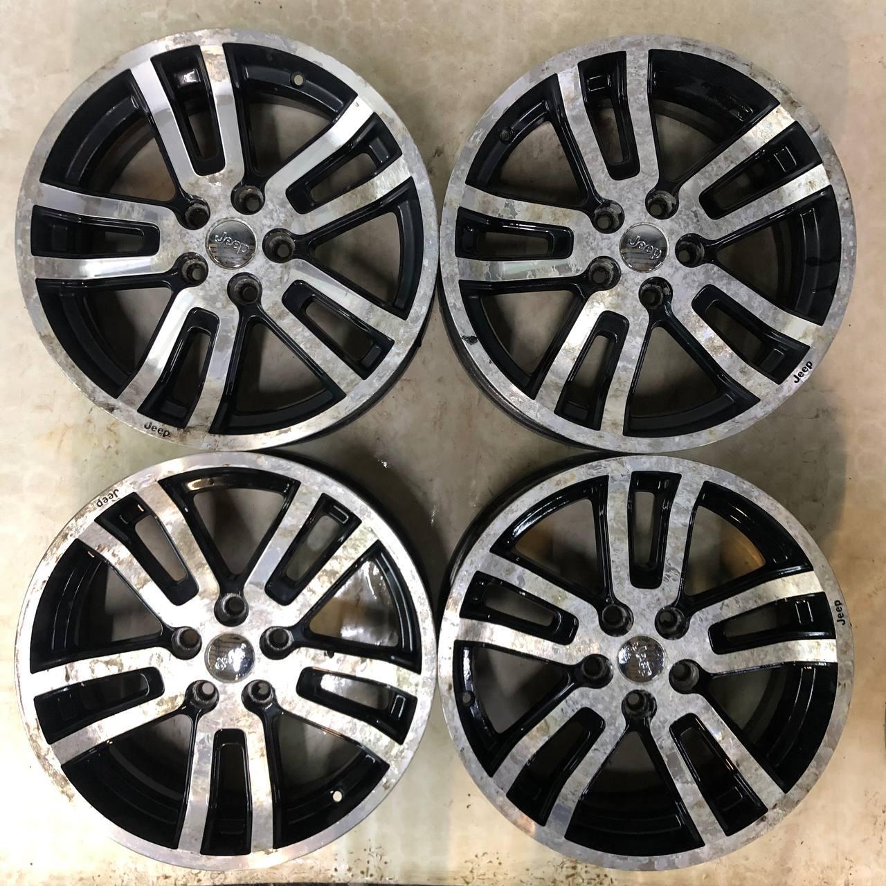 Резина Колесные диски Jeep 7xR18/5×114.3 71.6 купить онлайн со скидкой 10% за 10800 руб.  Скидка, распродажа. Купить онлайн недорого. Уценка