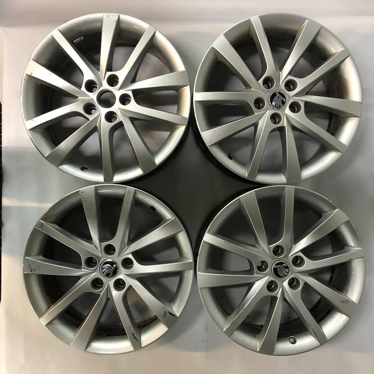 Колесные диски Skoda 7xR18/5×112 57.1. Цена 12000 руб, вместо 13320 руб. Скидка 10%, распродажа. Купить онлайн недорого. Уценка