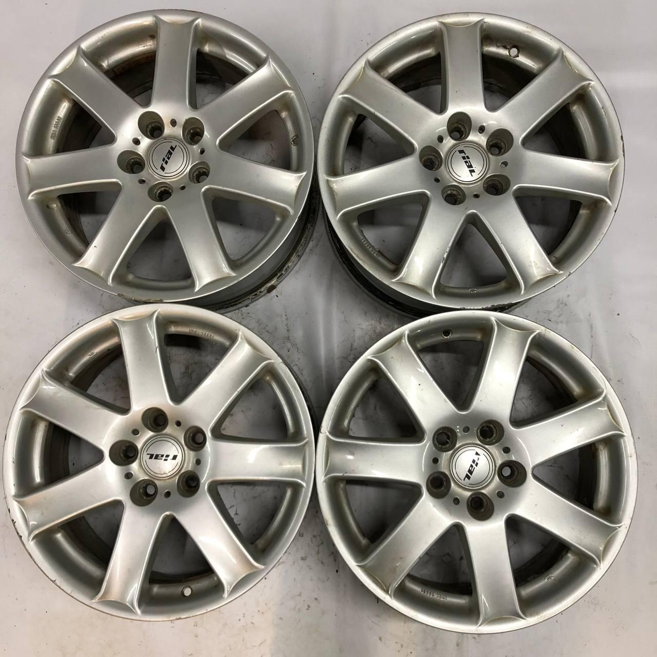 Колесные диски Rial  7.5xR17/5×114.3 70.1. Цена 5500 руб, вместо 6105 руб. Скидка 10%, распродажа. Купить онлайн недорого. Уценка